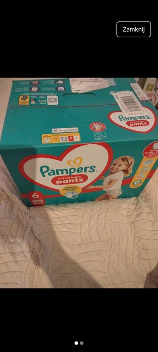Pieluchomajtki Pampers Activ Baby 6