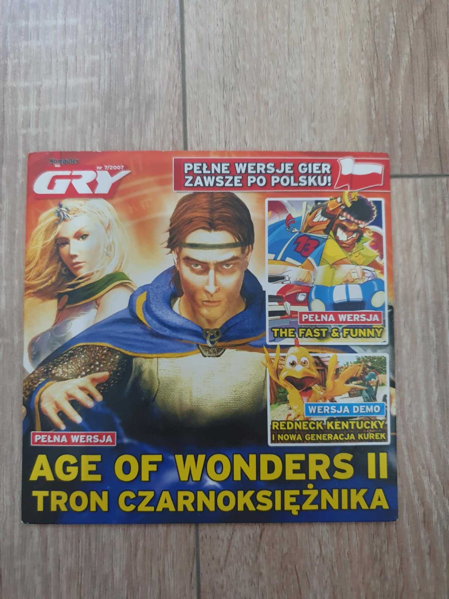 Komputer świat 7/2007 The fast & funny, Age of wonders II PC