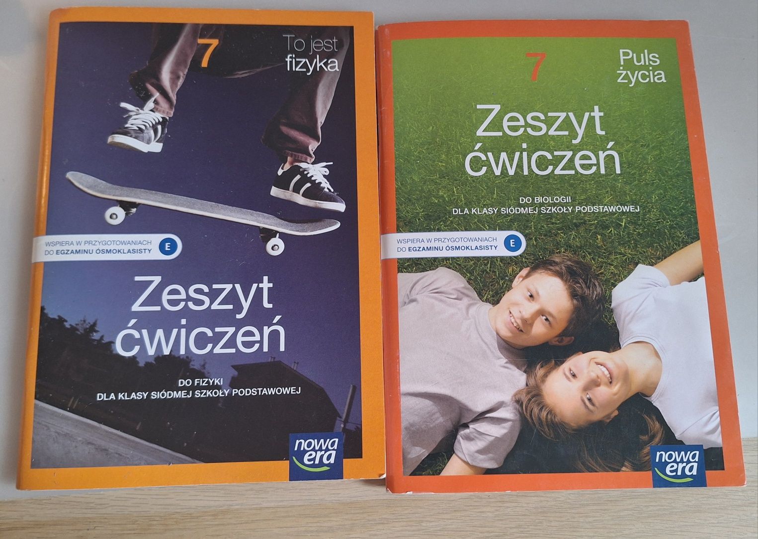 Zestaw ćwiczeń 7 biologia i fizyka, nowa era