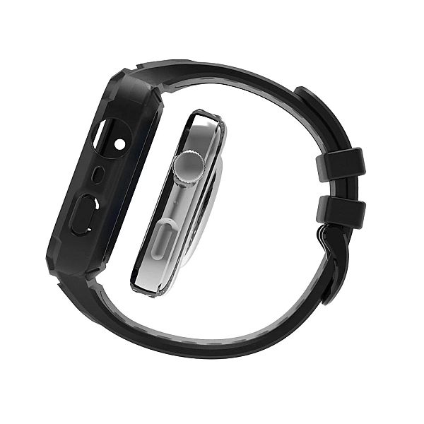 Pasek Tech-Protect Armour na Huawei Watch Fit 3 / 4 / 4 Pro - czarny