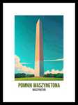 Plakat 20x30cm Pomnik Waszyngtona