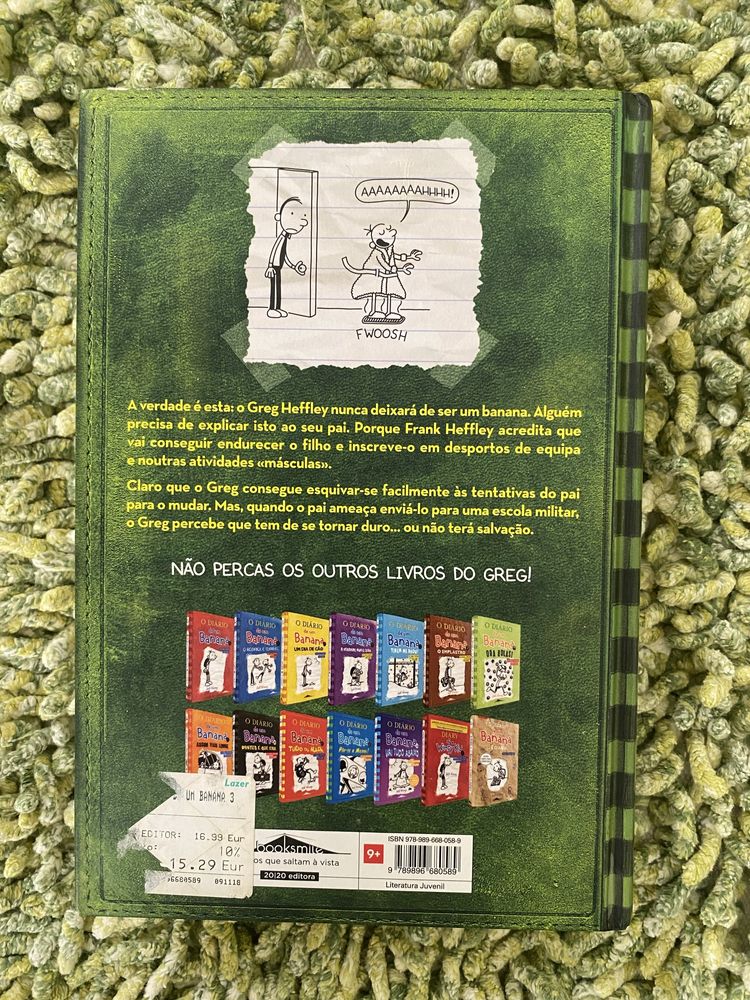 Livro O Diário de um Banana 3