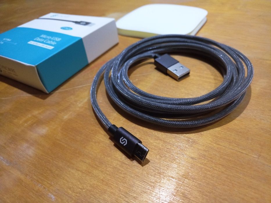 Syncwire сверхпрочный утолщенный нейлоновый micro USB кабель (2 метра)