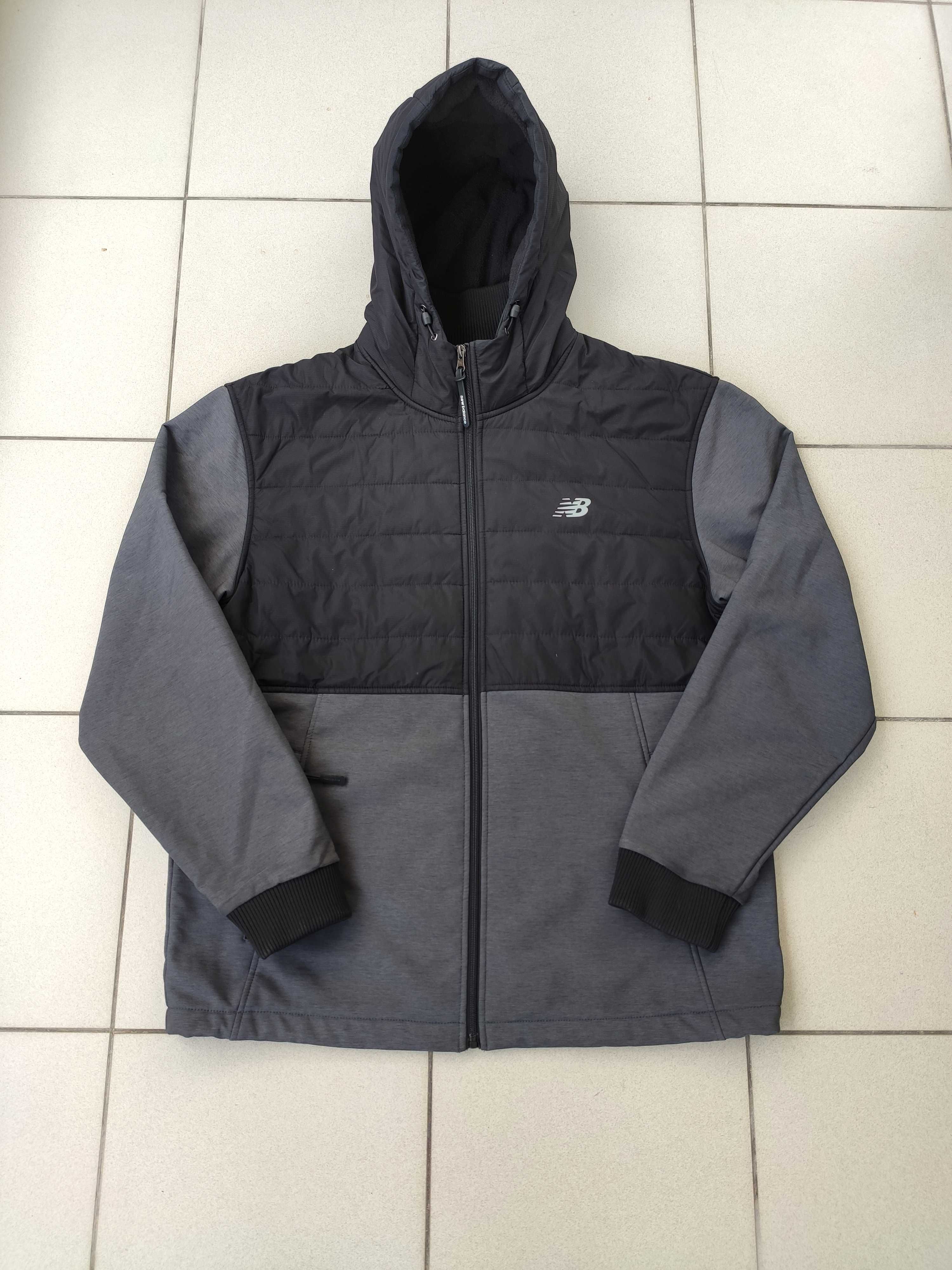 Kurtka New Balance softshell męska szara r. L