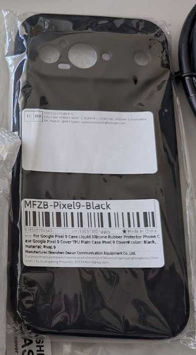Capa protecção para Pixel 9