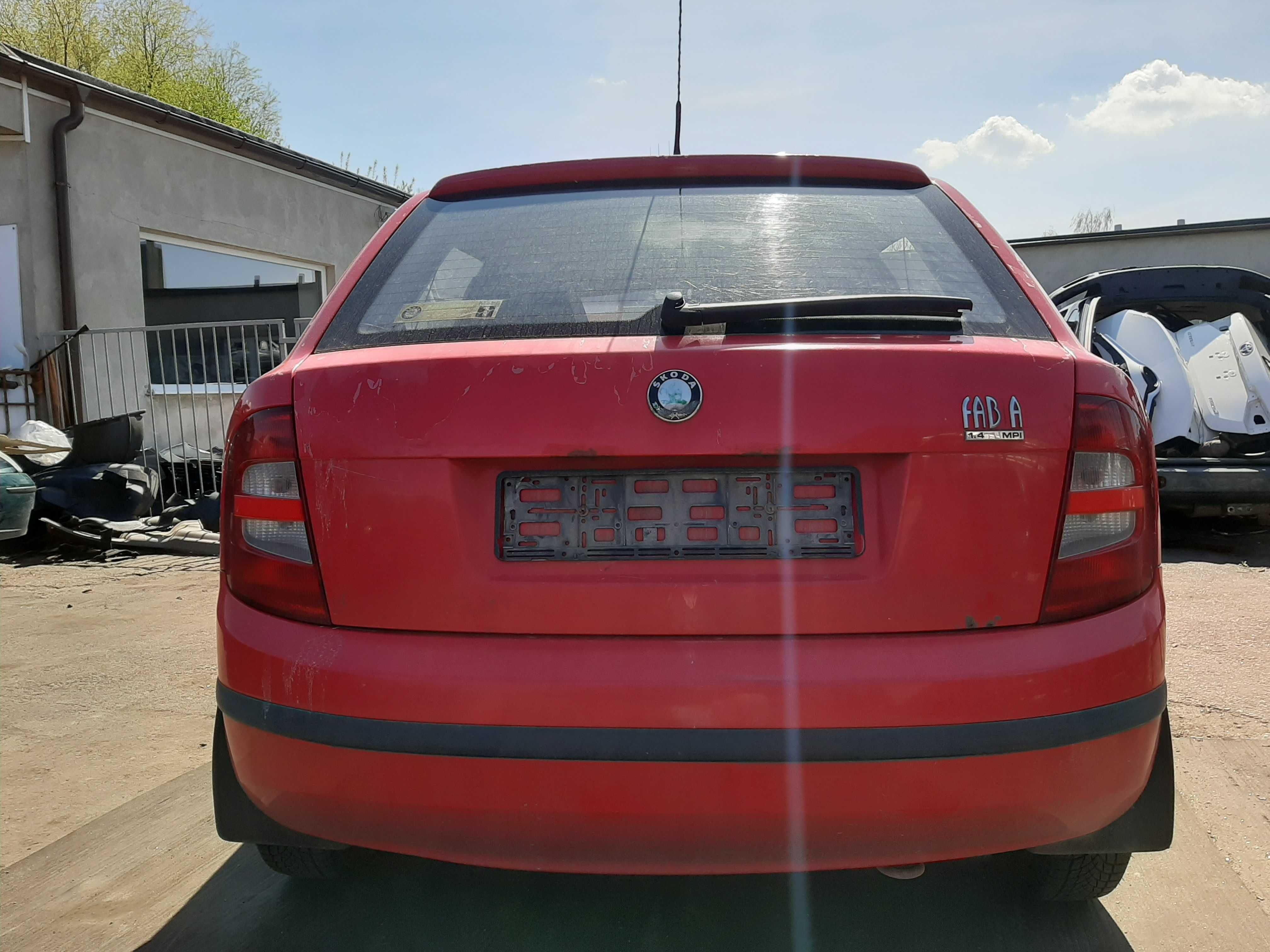 Skoda Fabia 1.4MPi 5D 2000r.Klapa tylna