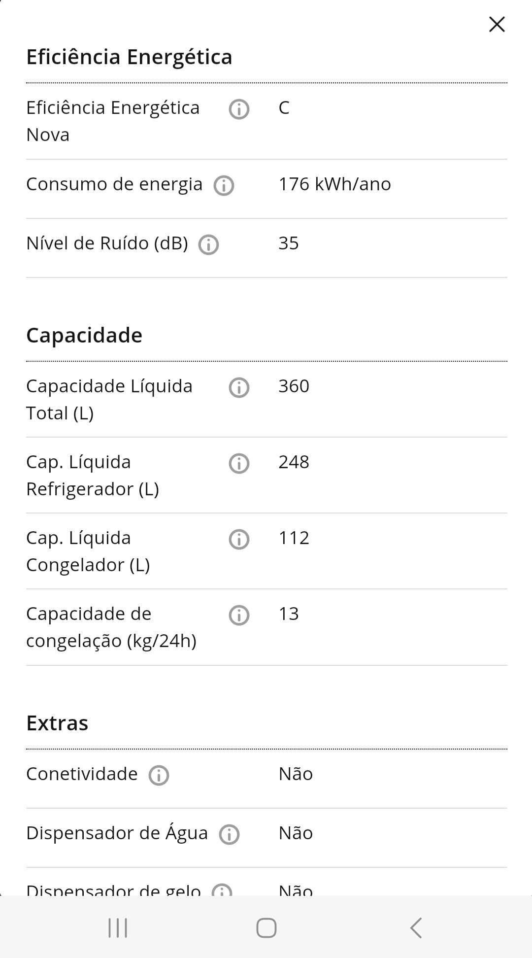 Frigorífico Combinado Samsung Como Novo