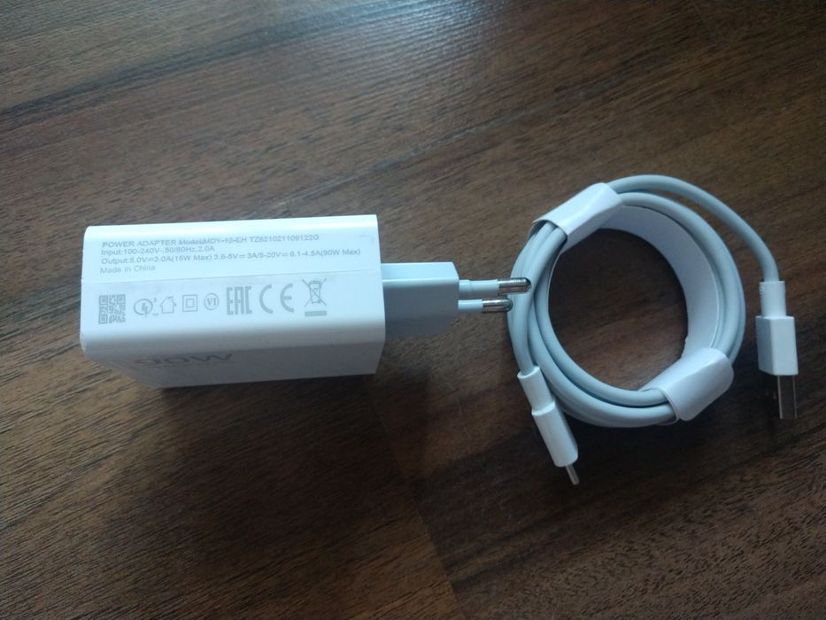 Зарядний пристрій 90 W Xiaomi Poco Redmi + 2 метровий кабель