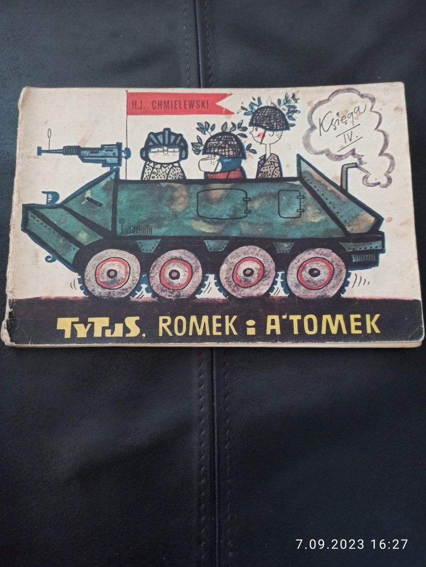 Tytus Romek i A`Tomek księga 4 wyd. 2 z 1973 roku
Tytus Romek i A`Tome