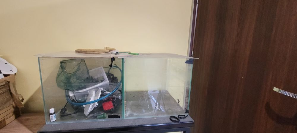 Akwarium, krewetkarium 2x80L PILNIE