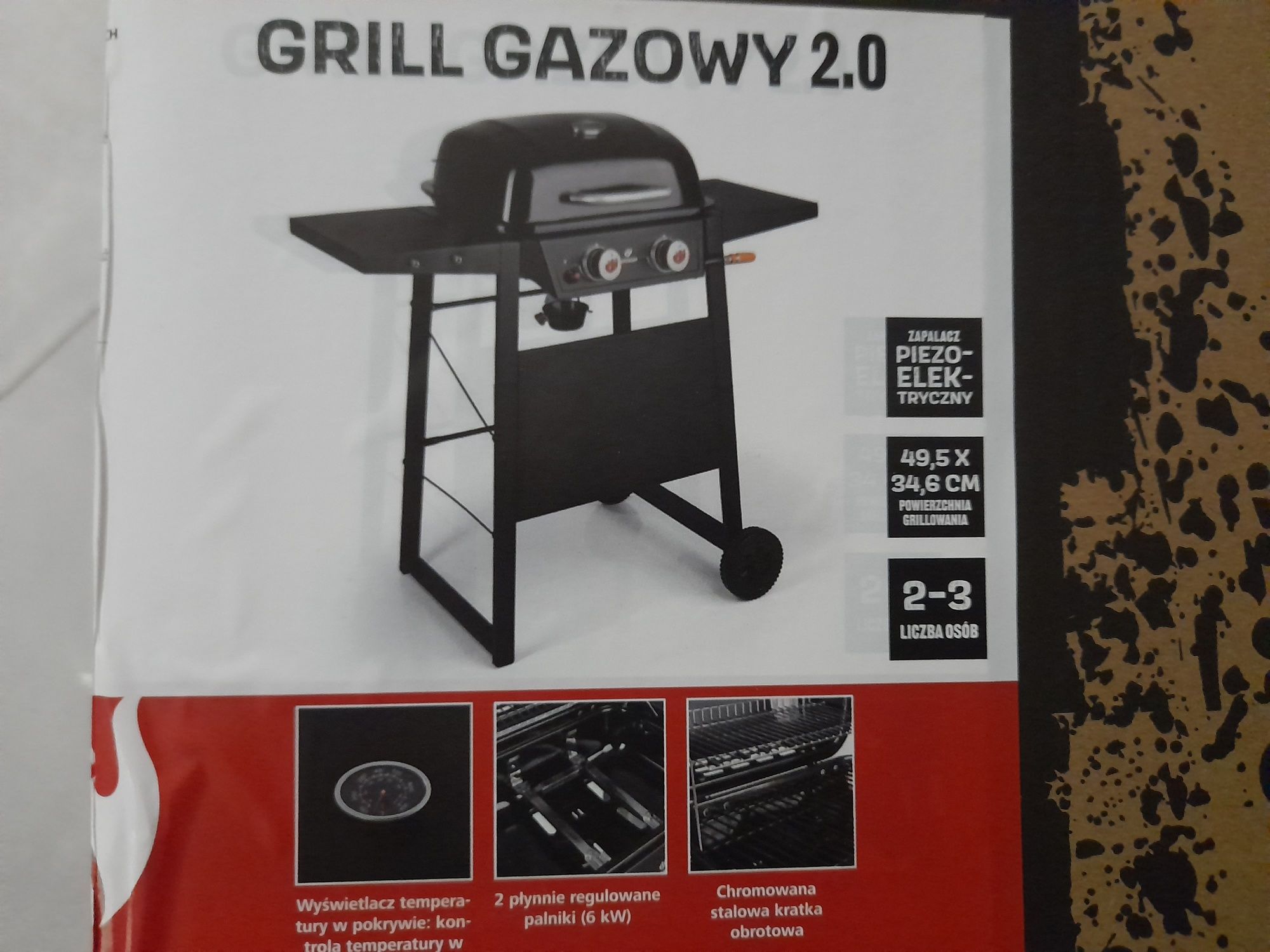 Grill gazowy nowy