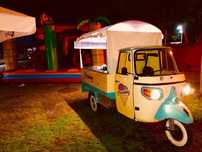 Ape Piaggio 400 – Nowa mobilna lodziarnia – Tylko 600 km!