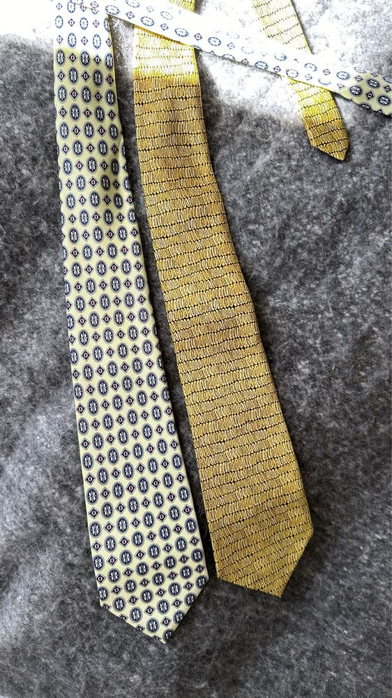 Jedwabny krawat Sette & Bello nowy