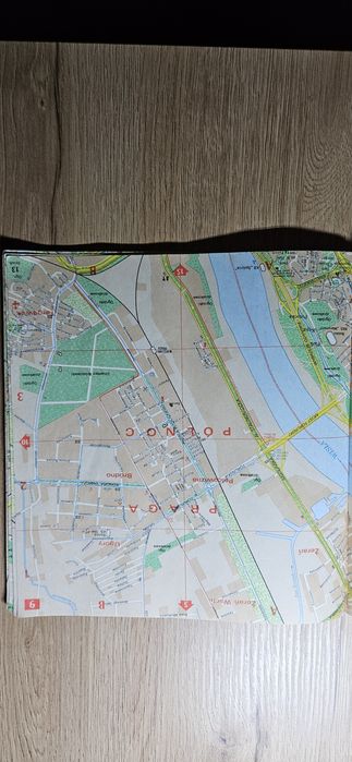 Plan miasta Warszawa-30 lat PPWK