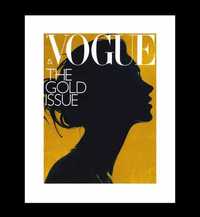 The Gold Issue, Okładka Vogue, Plakat bez Ramy