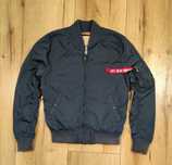 Alpha Industries granatowa męska kurtka bomberka w rozmiarze S