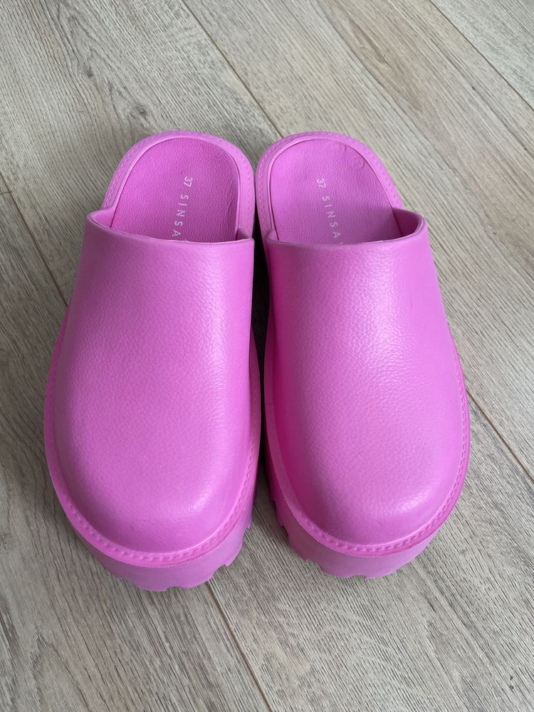 Сабо,мюлі,клоги crocs рожеві 37 розмір