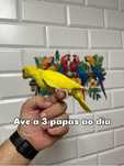 Aves cridas a mao e para criar a mao