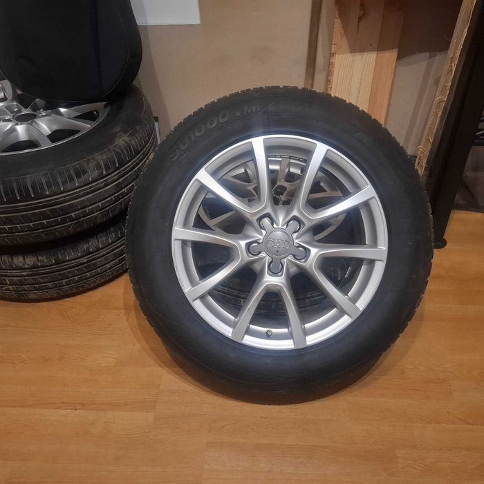 Koła felgi 18 Audi Q5 8r oryginał opony zimowe letnie
