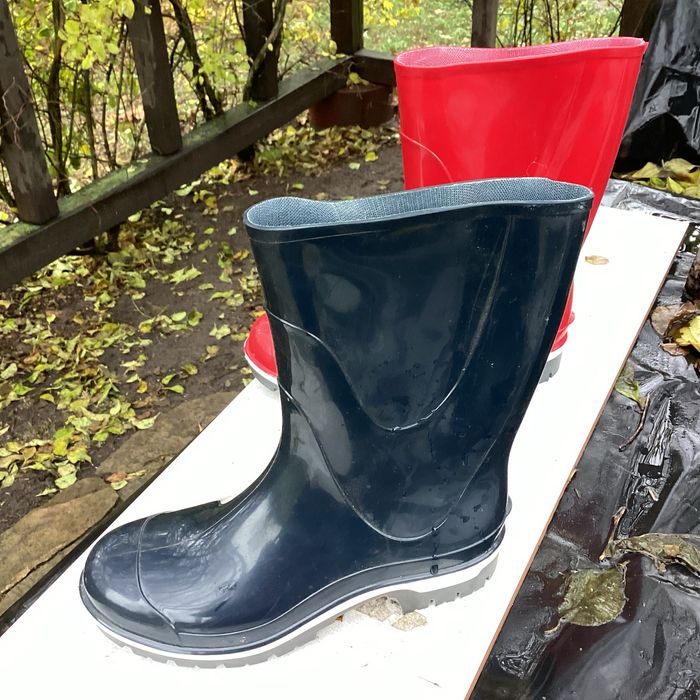 Чобітки  жіночі гумові 36 та 41 розміру