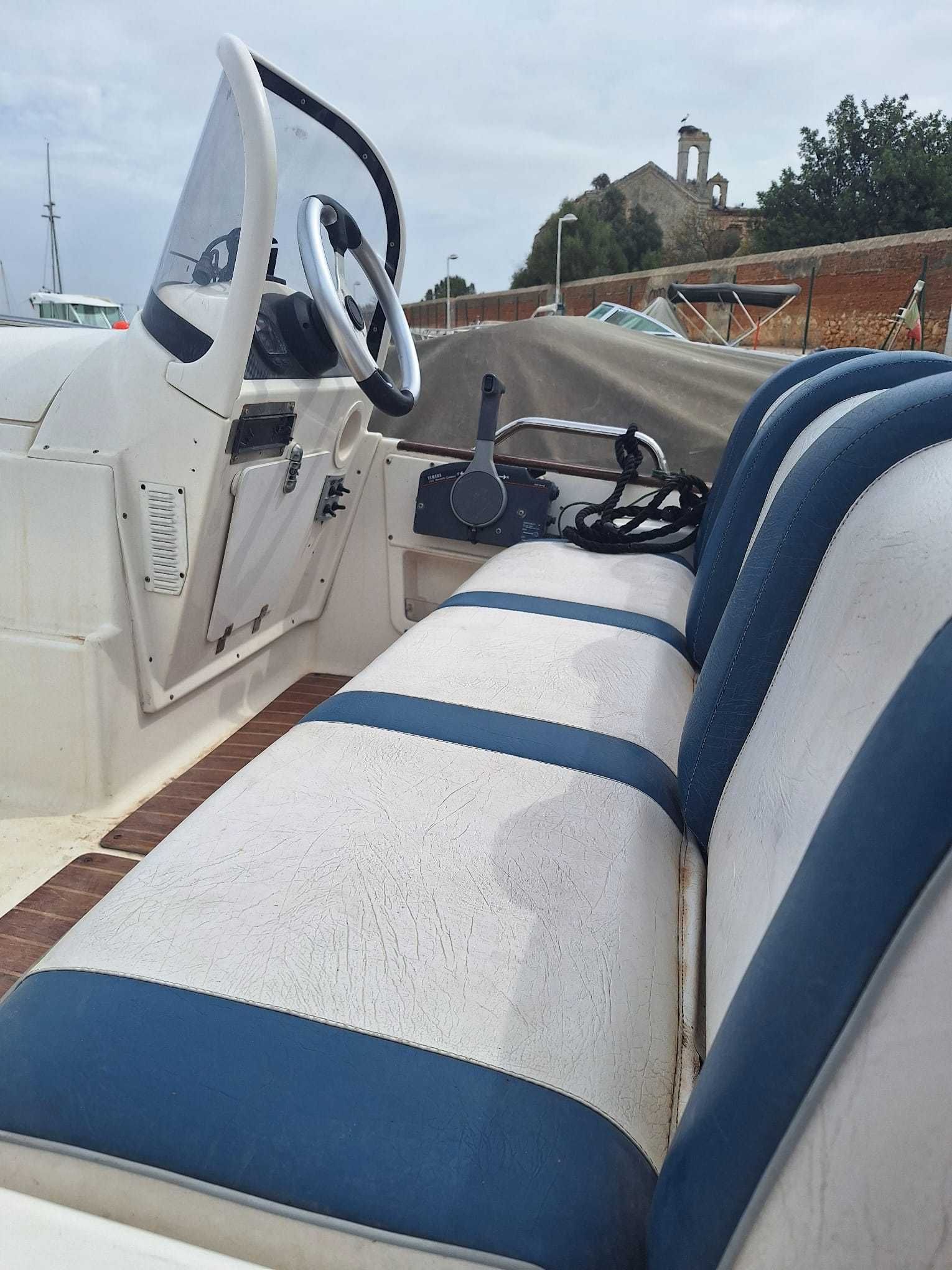 Baixa de preço - Quicksilver 425  Commander 2004, motor Yamaha 30 4T