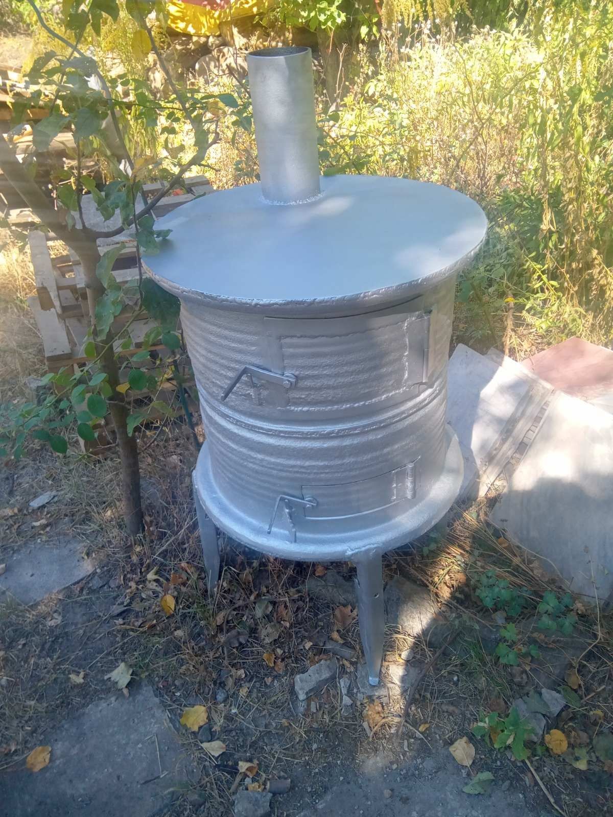 Буржуйка, ручна робота