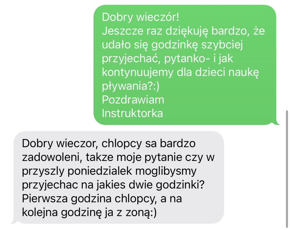 Nauka pływania, fizjoterapia w wodzie, duże doswiadczenie