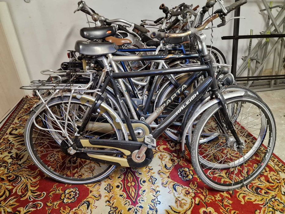 Rowery holenderskie miejskie pakiet 10 sztuk odbiór Kraków