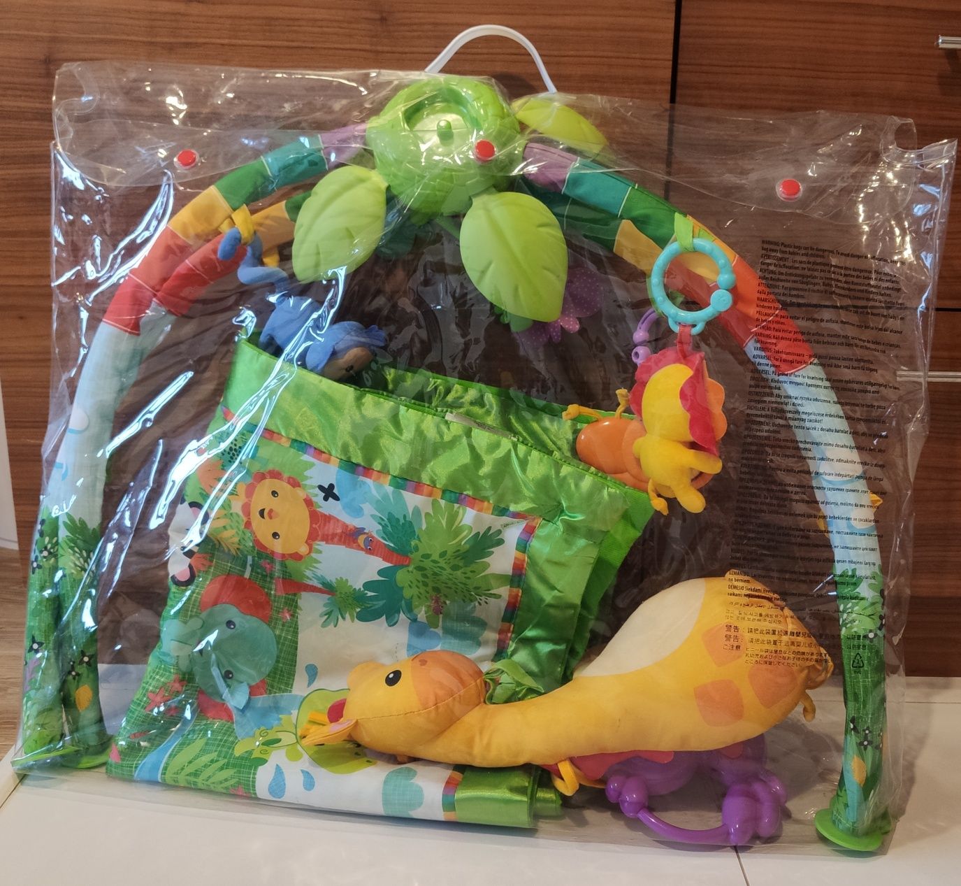 Mata Edukacjna Rainforest Fisher Price DFP08 Przyjaciele Lasu Tropikal