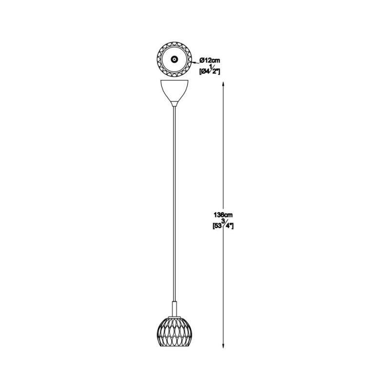 3 Lampy wiszące Zuma Line