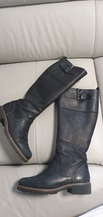 Kozaki ze skory naturalnej Ecco 39