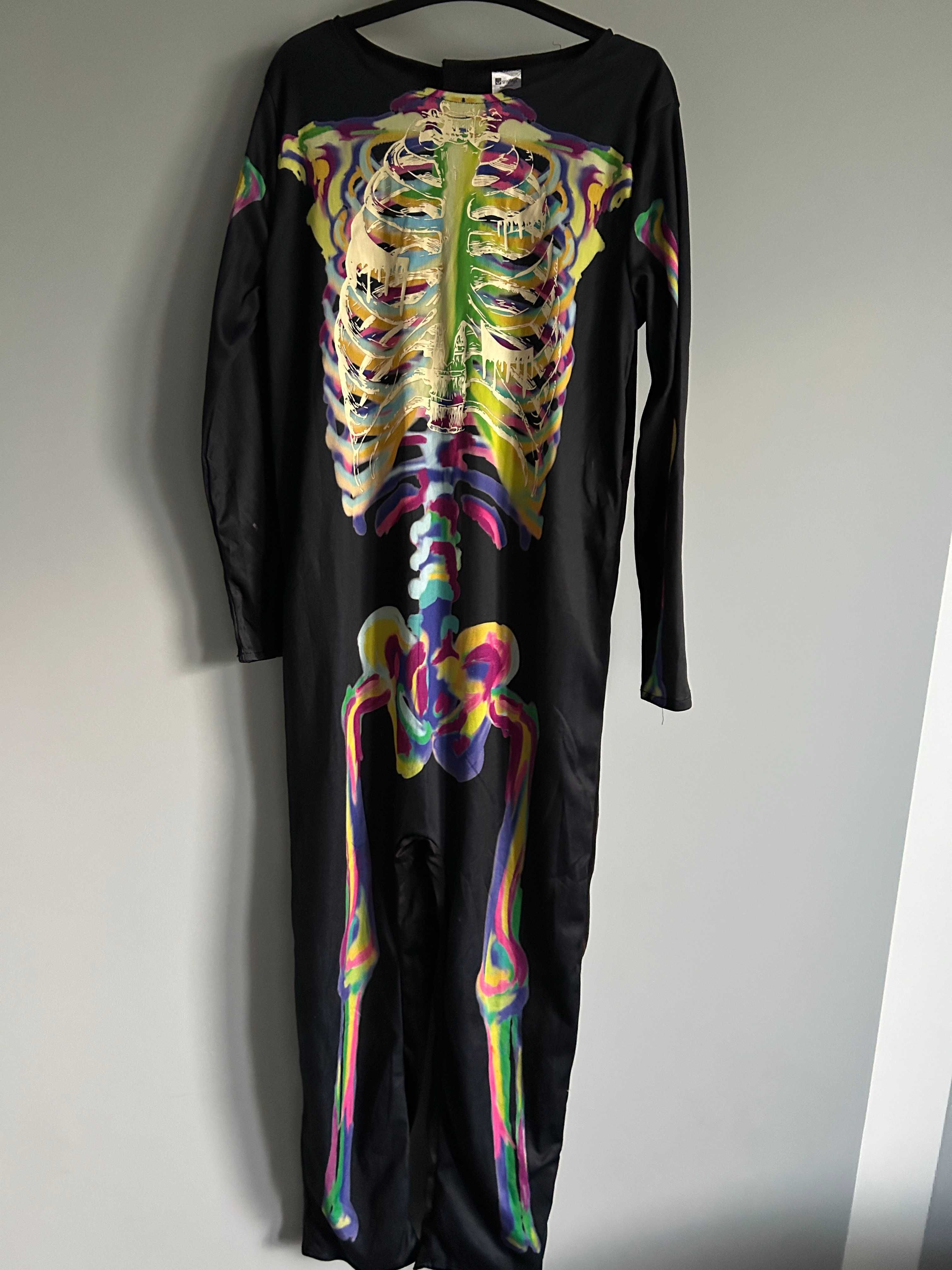 Strój przebranie Kościotrup 11/12 lat halloween