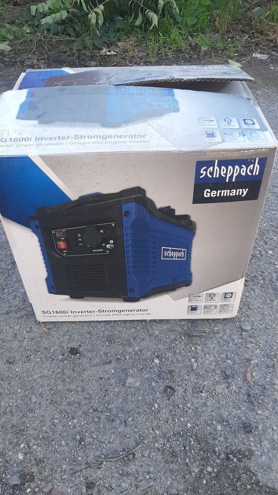 Інвекторний генератор scheppach SG1600i