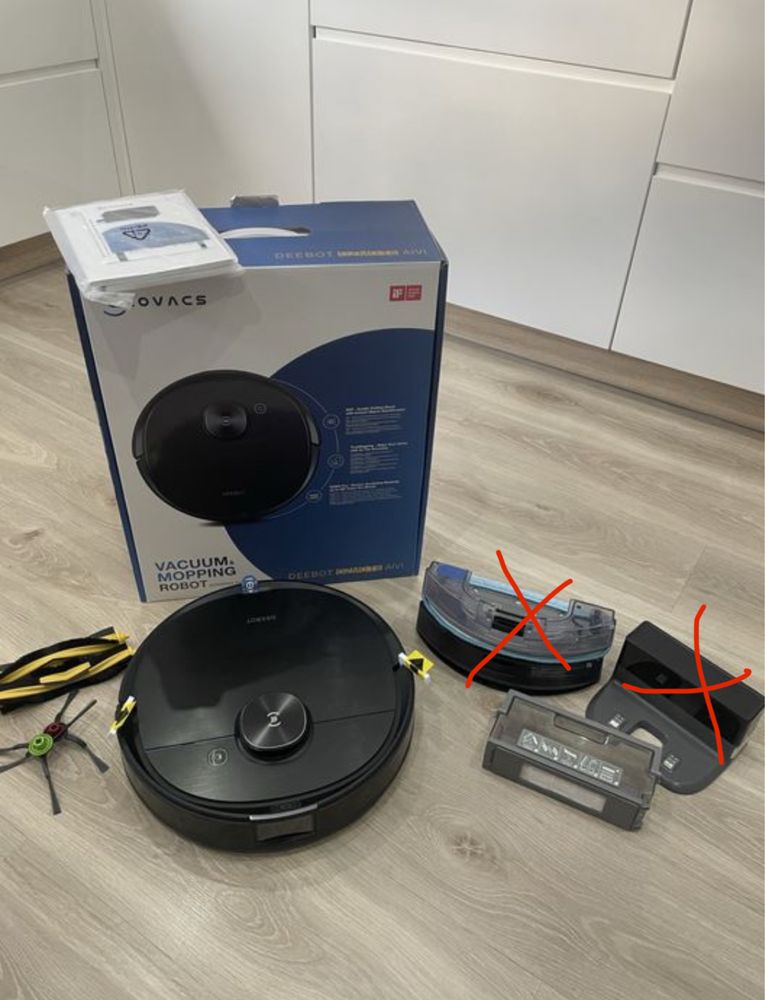 Ecovacs deebot ozmo pro T8 AIVI czarny