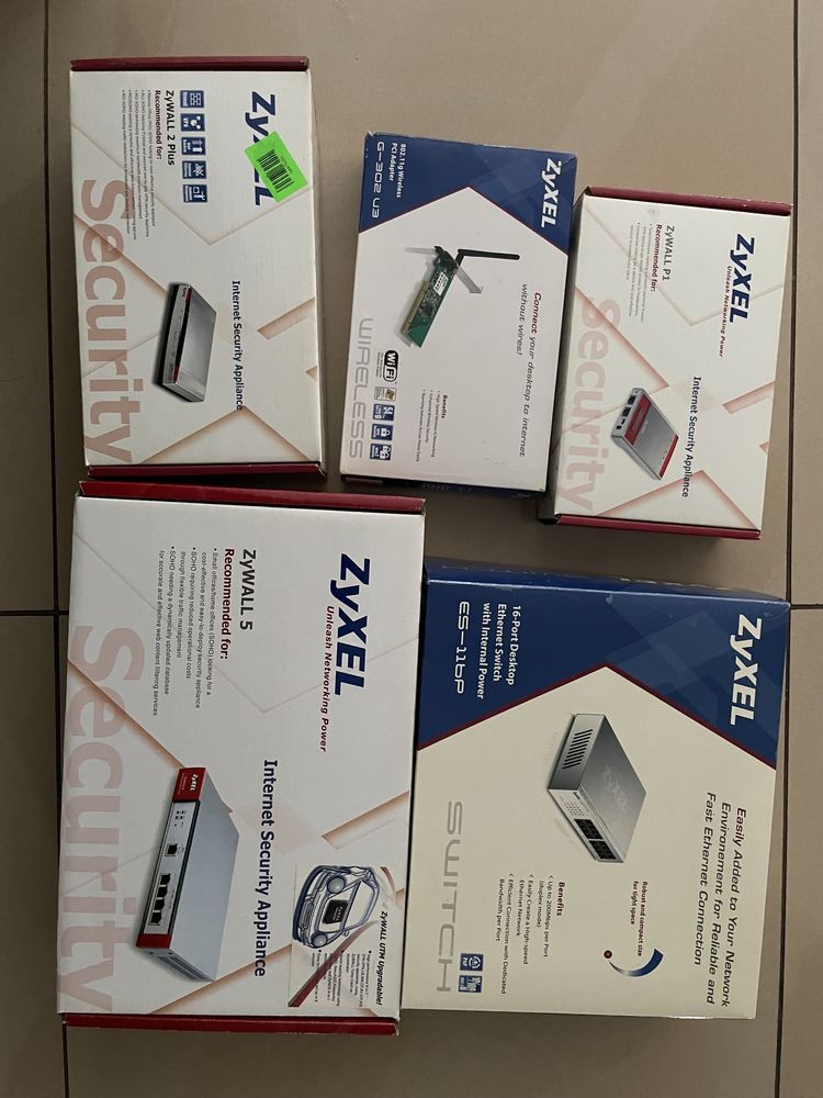 Zapora sieciowa Zyxel ZyWALL 5 Firewall, 10 tuneli VPN, 1xWAN, 4xLAN/D