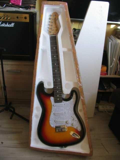 Gitara elektryczna, nowa Fender Stratocaster - kopia