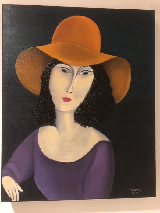 Quadro a óleo "Berenice"