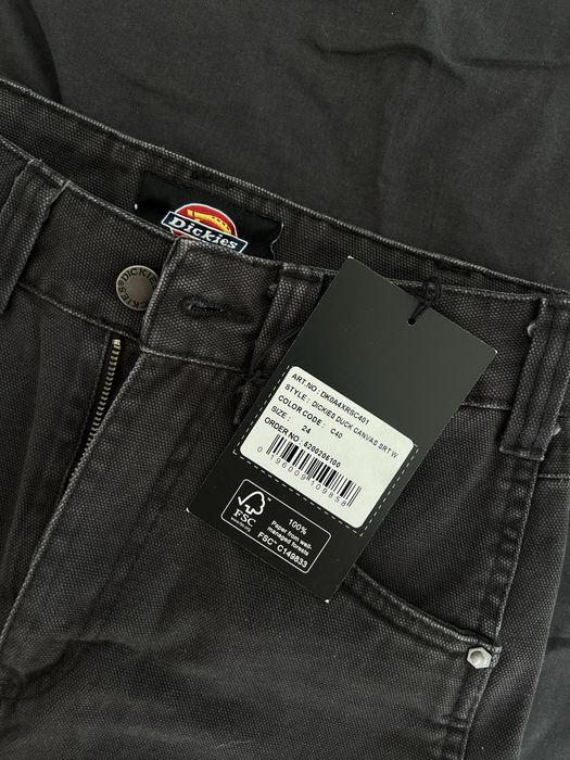 Шорти Dickies нові, сіро-чорні, розмір 24. Джинсові Дікіс з біркою
