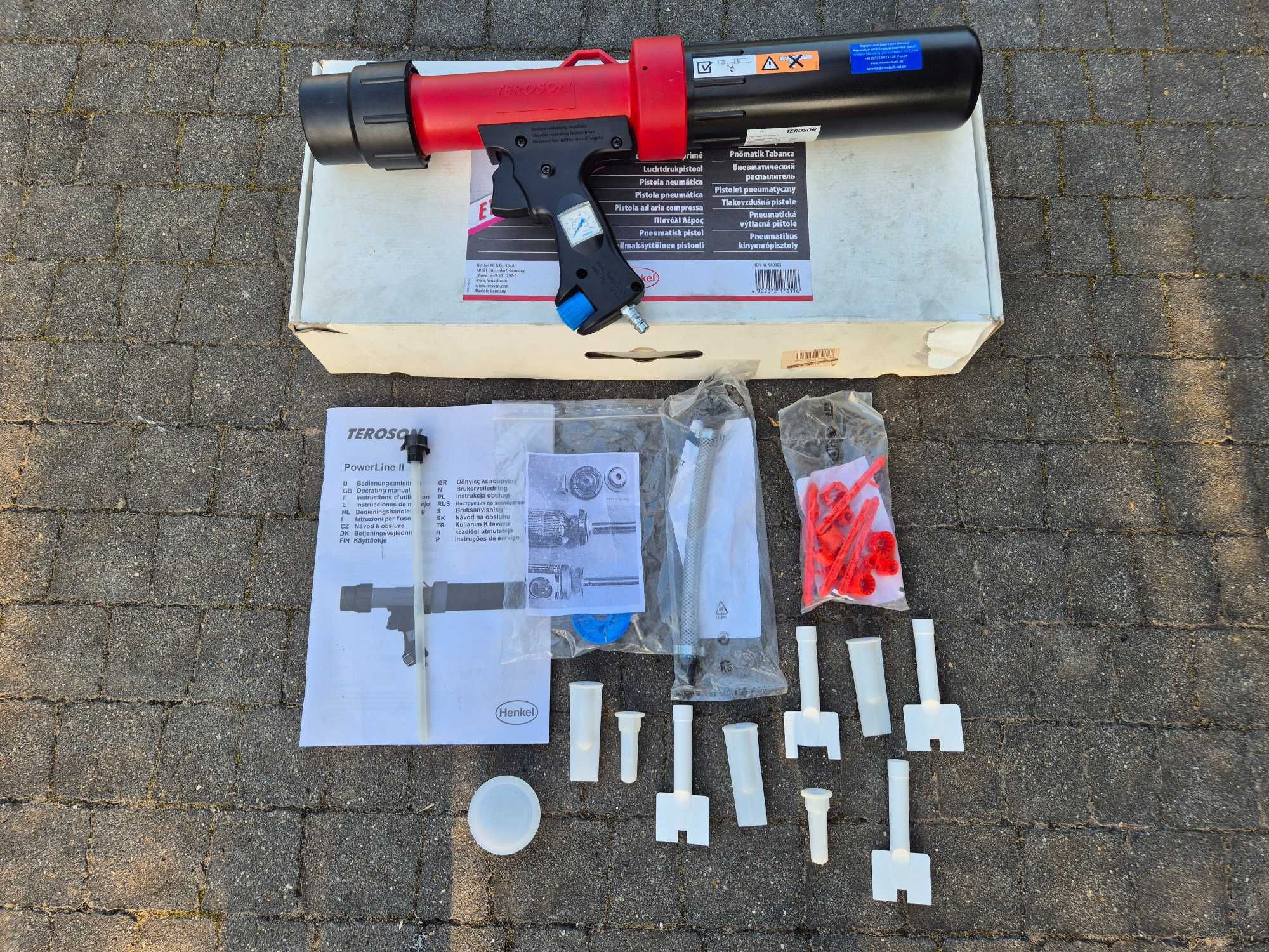 TEROSON 960304 POWER LINE II pistolet do mas natryskowych NOWY
