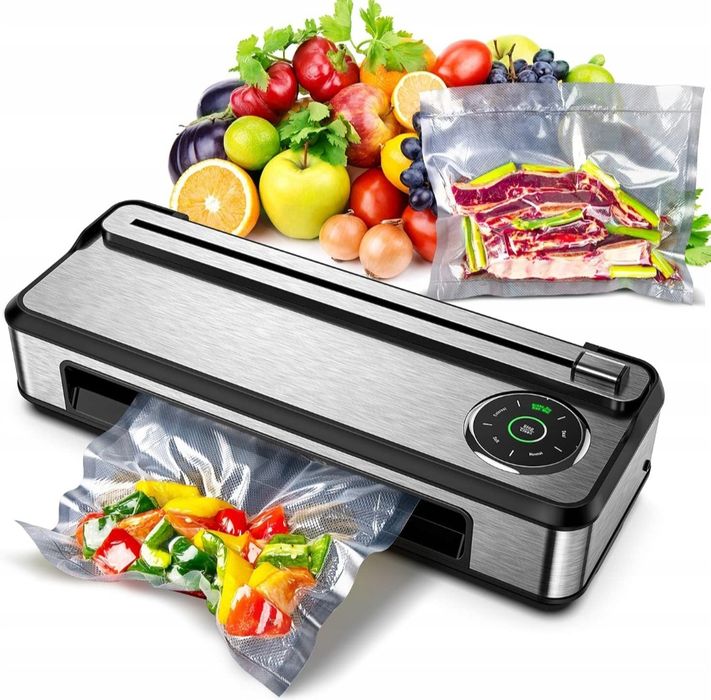 Zgrzewarka próżniowa do żywności V77 7w1 55W + rolka