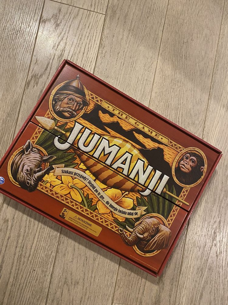 Drewniana gra planszowa Jumanji