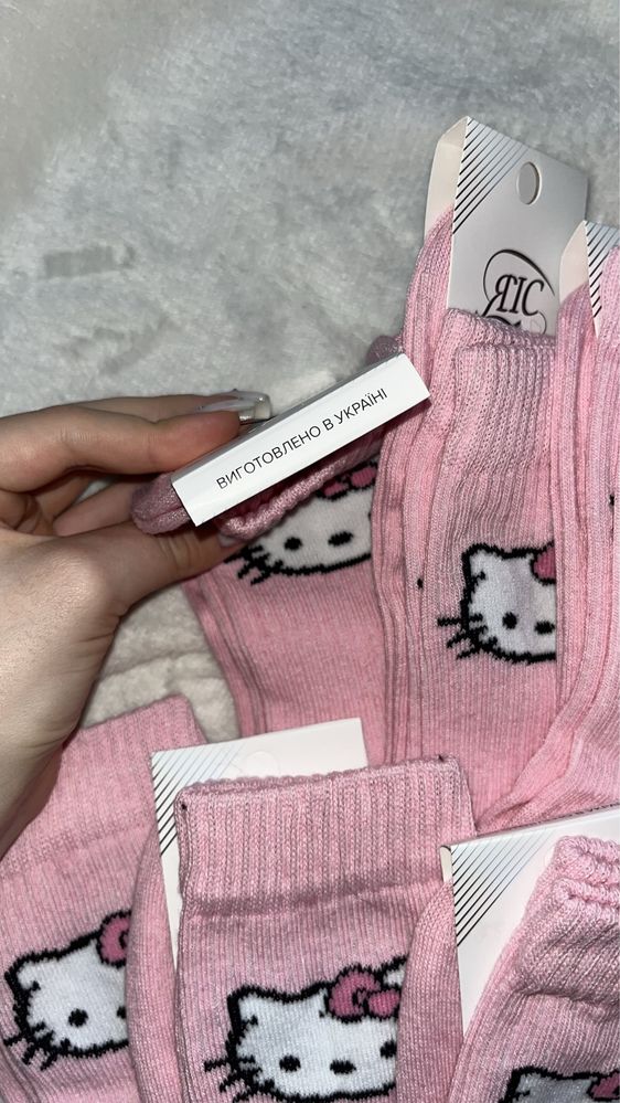 Шкарпетки з Hello Kitty