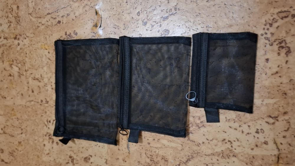 Набор косметичка сетка молния оргонайзер