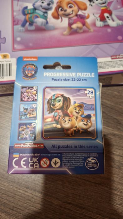 Пазлы щенячий патруль