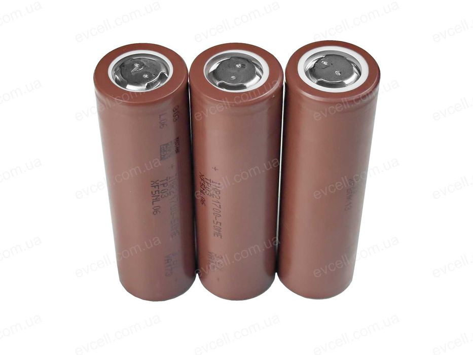 Акумуляторний елемент 5000mAh на 18Wh – Li-ion, 21700, TENPOWER 50ME