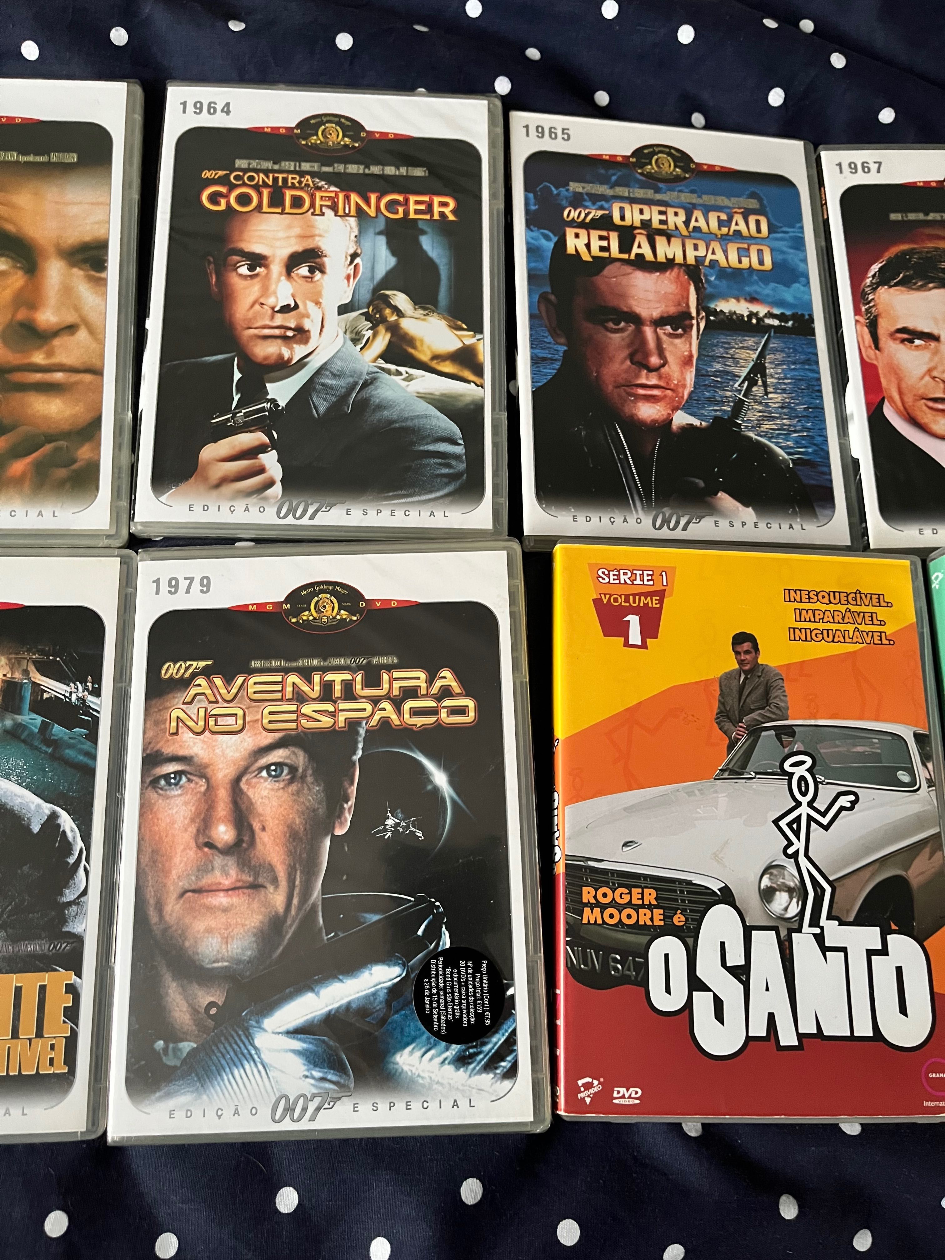 LOTE 8 DVDs 007 JAMES BOND