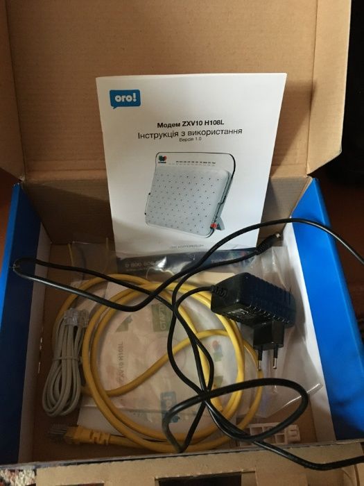 WiFi роутер ZTE ZXV10 H108L Укртелеком. Отправка НП