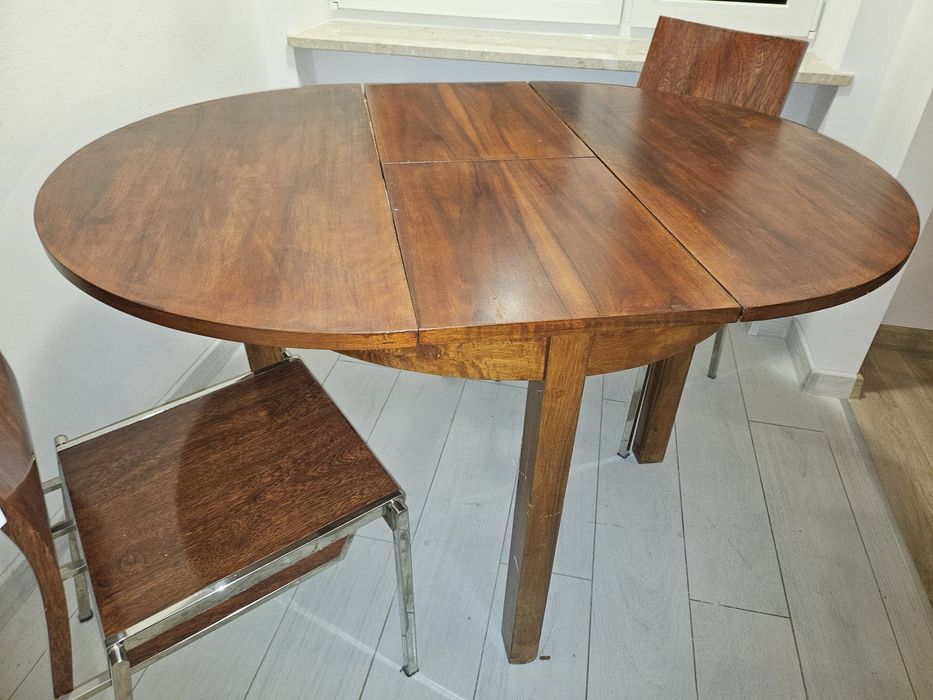 Stół okrągły rozkładany 100cm