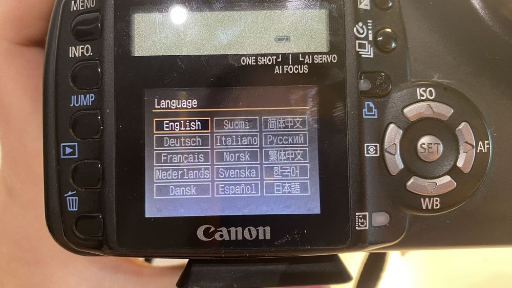 Lustrzanka aparat Canon EOS 350D , DS126071 - sprawna
