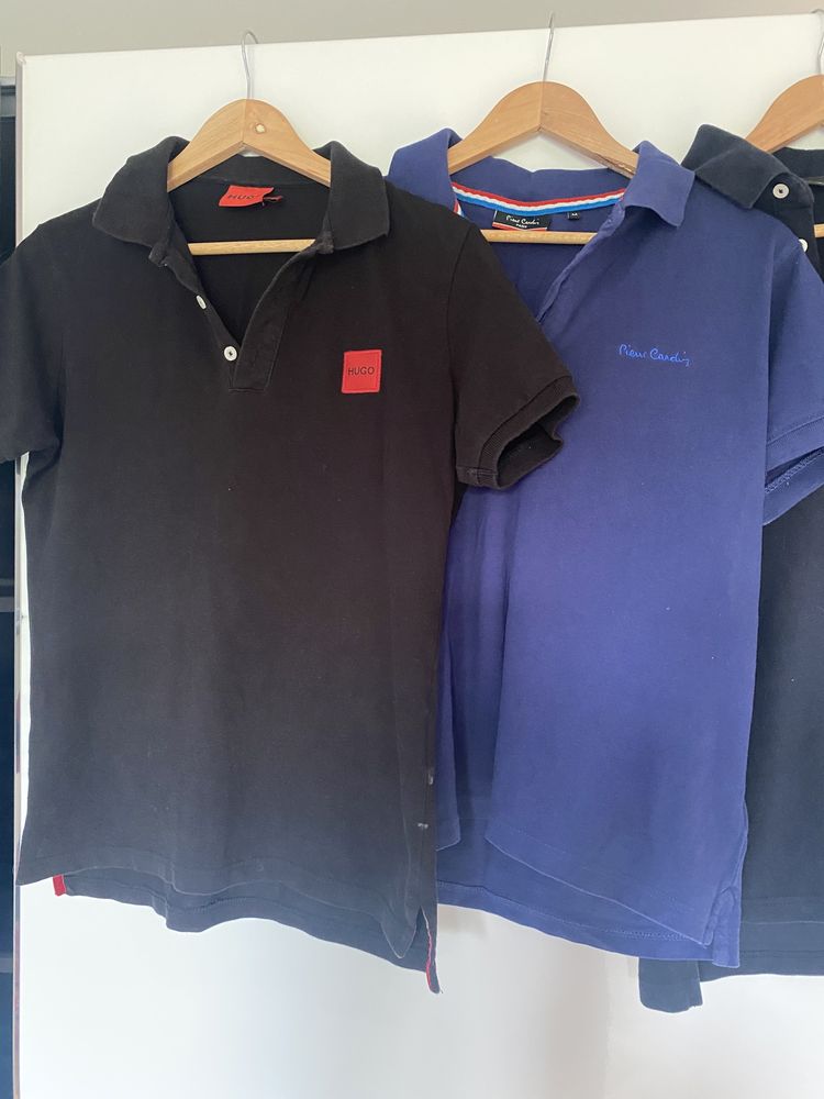 Zestaw polo markowe rozmiar M bluzka t-shirt